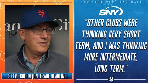 Steve Cohen shares thoughts on Mets’ trade deadline moves: ‘I think Billy did a phenomenal job’